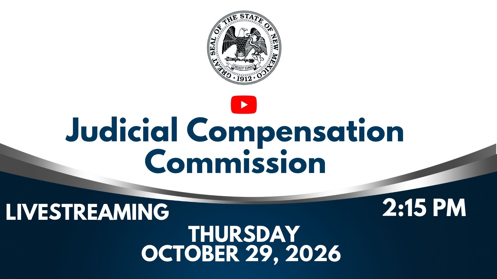 October 29th at 2:15 p.m. Virtual Judicial Compensation Commission ...